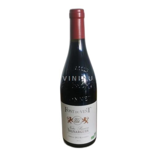 Rhônen laakso Côtes-du-rhône-villages Font du Vent Signatures 2022