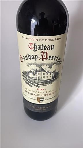 Bordeaux Bordeaux superiore Château Gandoy-Perrinat Porte Saint Romain 2022