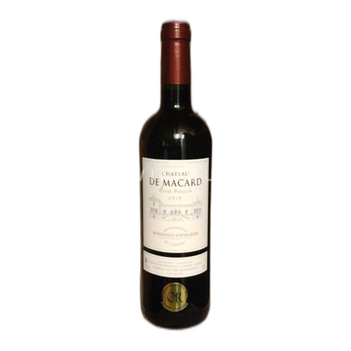 Bordeaux Bordeaux superiore Chateau de Macard Padouin 2019