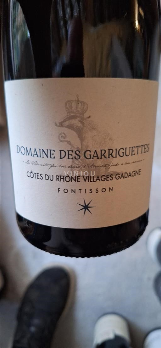 Valle del Ródano No especificado Domaine des Garriguettes Fontisson 2021