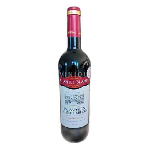 Bordeaux Puisseguin-Saint-Émilion Chantet blanet 2021