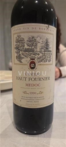 Burdeos Médoc Chateau Haut Fournier 1990