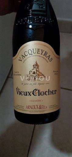 Thung lũng Rhône Vacqueyras Arnoux & Fils Vieux Clocher Classic 2020
