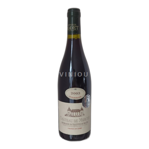Borgogna Hautes Côtes de Beaune Château de Mercey 2003