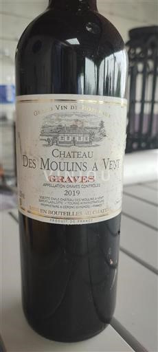 Bordeaux Graves Château Des Moulins A Vent 2019