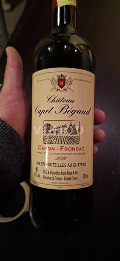 Bordeaux Canon-Fronsac Château Capet Bégaud 2019