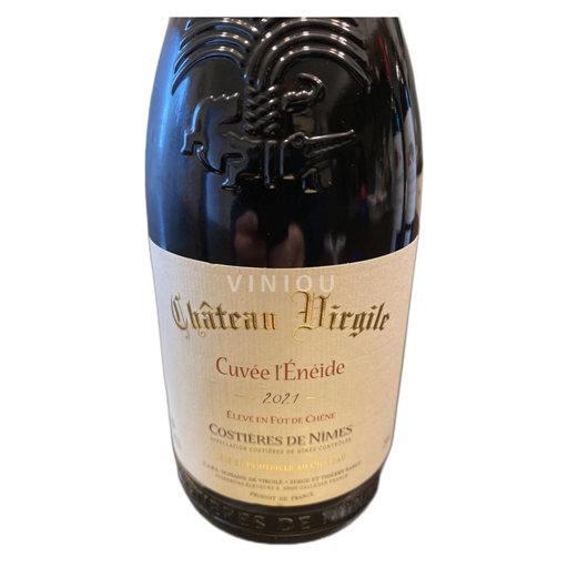 Rhônen laakso Nîmesin viinialue Château Virgile L'Énéide 2021