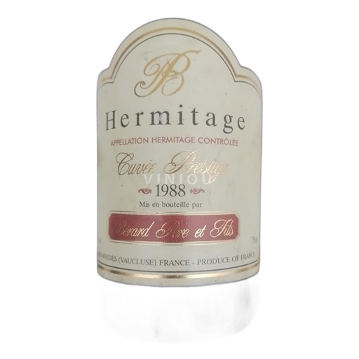 Rhône Valley Hermitage Prestige 1988