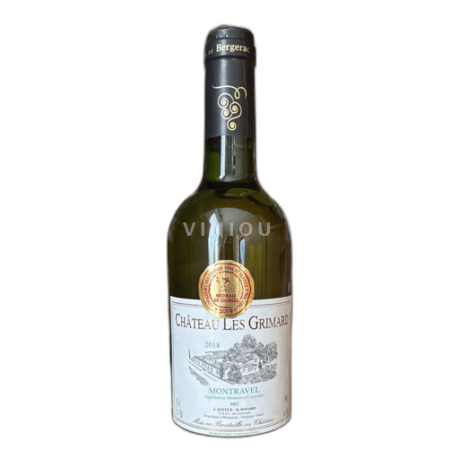Sud-Ovest Montravel Château Les Grimaud 2018