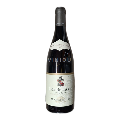 Rhônen laakso Côte-rôtie M. Chapoutier Les Bécasses 2020
