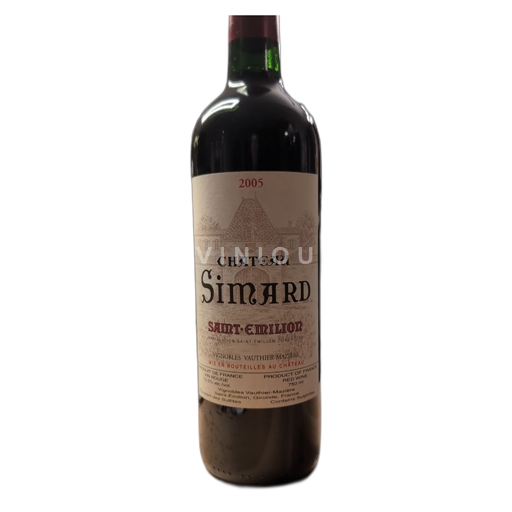 Bordeaux Saint-Émilion Château Simard 2005