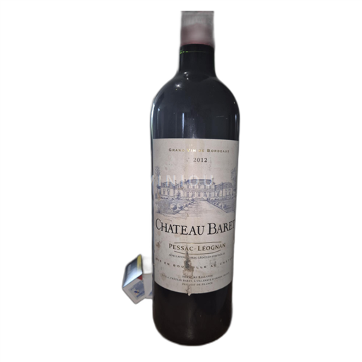 Bordeaux Pessac-Léognan Château Baret 2012