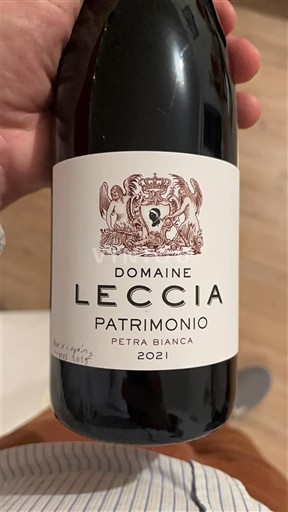 Corsica Patrimonio Domaine Leccia Petra Bianca 2021