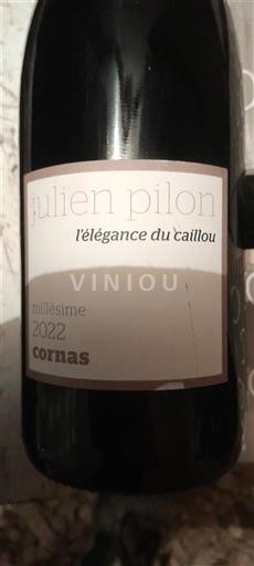 Rhônetal Cornas Julien Pilon L'élégance du Caillou 2022