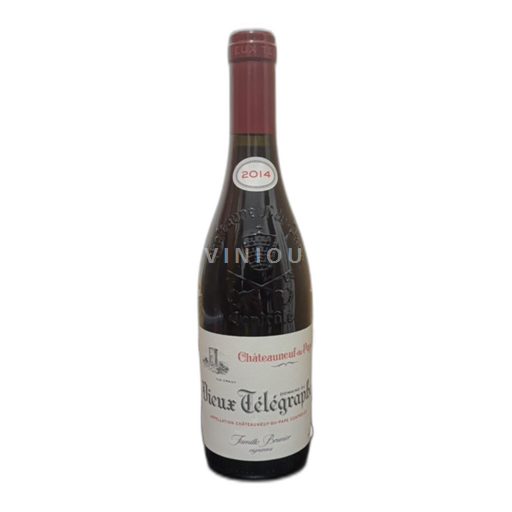 Údolí Rhôny Châteauneuf-du-Pape Vieux Télégraphe La Crau 2014