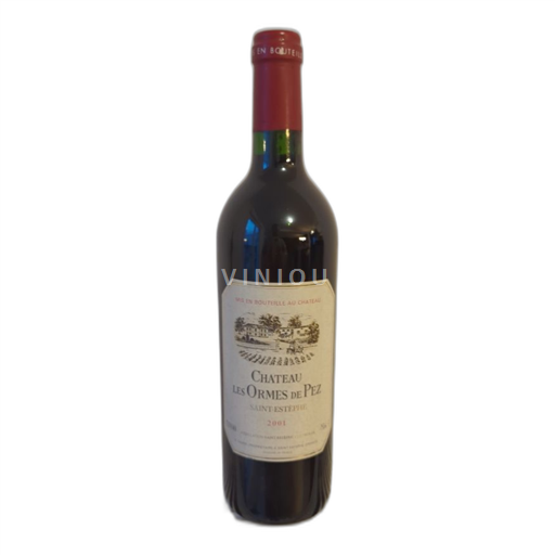 Bordeaux Saint-Estèphe Chateau Les Ormes de Pez 2001