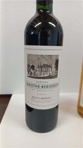 Bordeaux Haut-Médoc Château Lamothe-Bergeron 2009