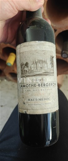 Bordeaux Haut-Médoc Château Lamothe-Bergeron 2009