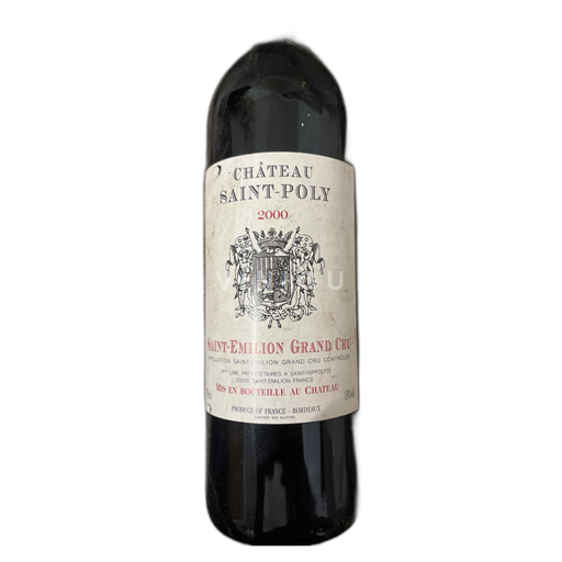 Bordeaux Saint-Émilion Grand Cru Château Saint-Poly 2000