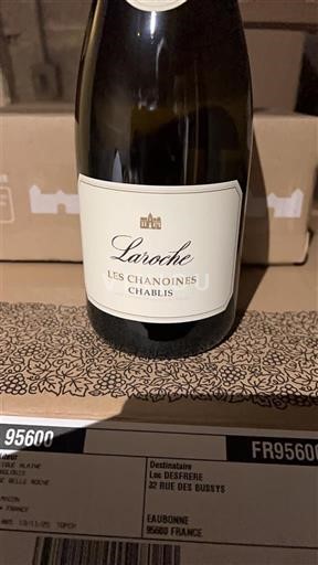 Burgundi Chablis Laroche Les Chanoines 2023