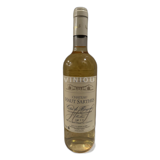 South West Côtes de Bergerac Chateau Haut Sarthes Moelleux 2010