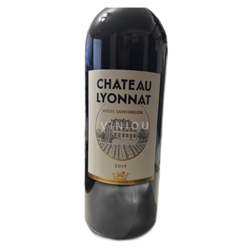 Bordeaux Lussac-saint-émilion Château L yonNAT 2019