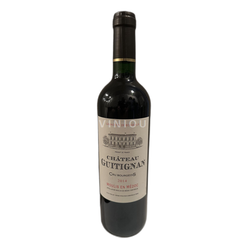 Burdeos Moulis-en-Médoc Château Guitignan 2014