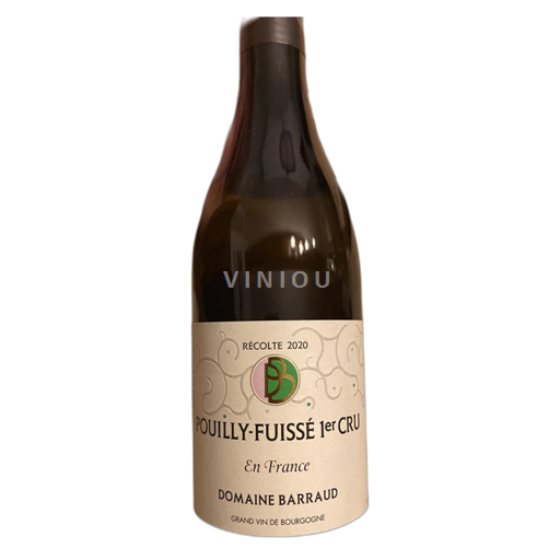 Borgogna Pouilly-fuissé Domaine Barraud En France 2020