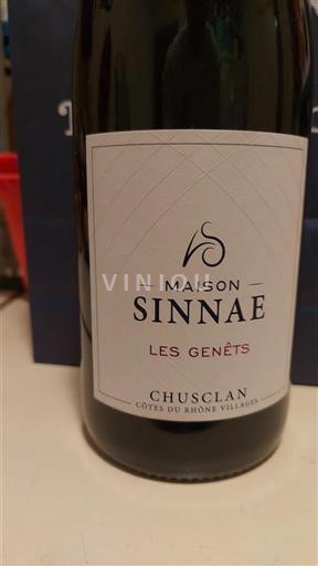 Vallée du Rhône Côtes-du-rhône-villages Maison Sinnae Les Genêts 2021