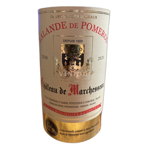 Bordeaux Lalande-de-Pomerol Château de Marchessau 2020