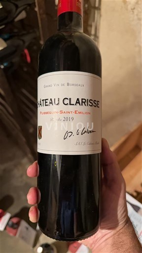 Bordeaux Puisseguin-Saint-Émilion Château Clarisse 2019