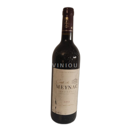 Bordeaux Fronsac Comte de Meynac 2012