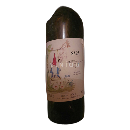 Piedmont Barbera d'Alba Castelo Monforte Sarah 1987