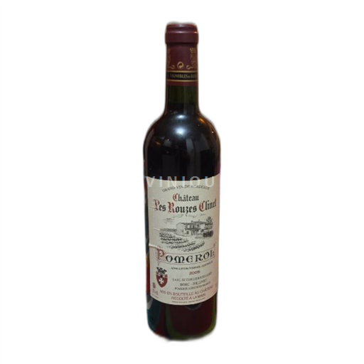 Bordeaux Pomerol Château Les Rouzes Clinet 2005