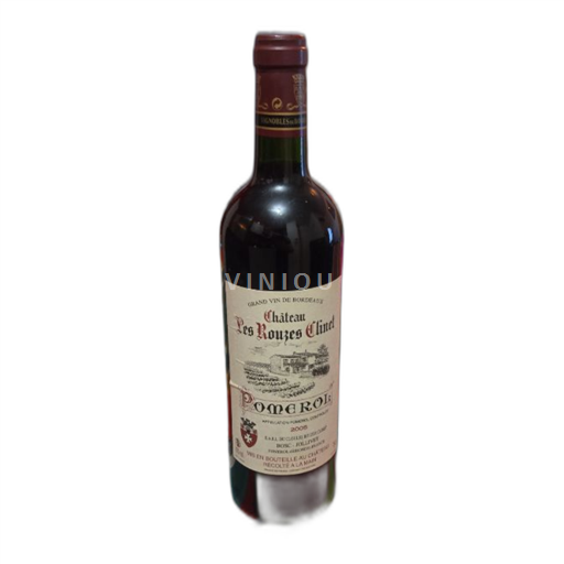 Bordeaux Pomerol Château Les Rouzes Clinet 2005
