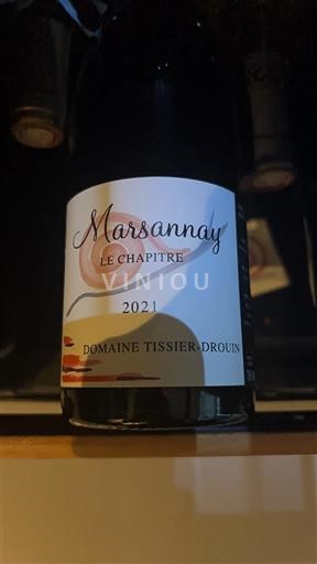 Burgund Marsannay Domaine Tissier-Drouin Le Chapitre 2021
