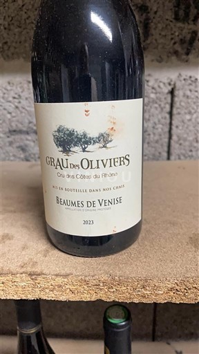 Thung lũng Rhône Beaumes de Venise Grau des Oliviers 2023