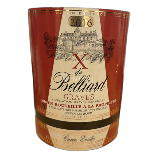 Bordéus Graves X de Belliard Émilie 2016