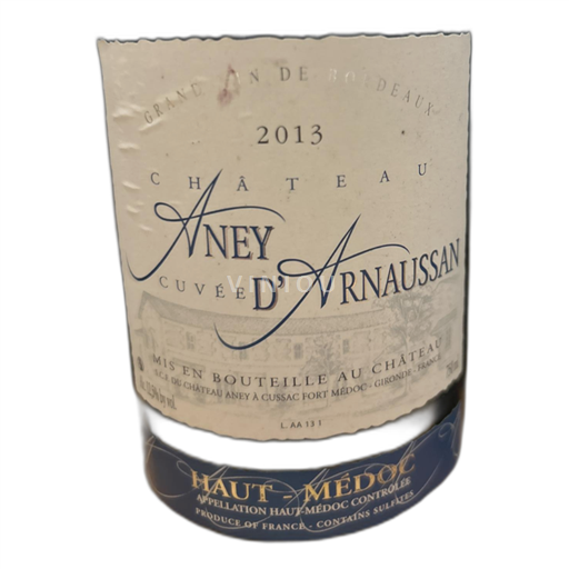 Bordeaux Haut-Médoc Château Aney D'Arnaussan 2013