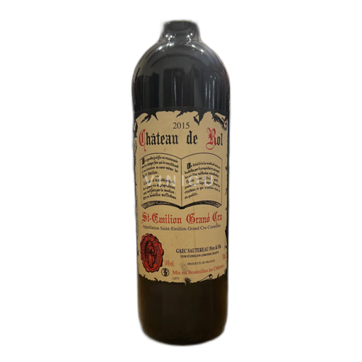 Burdeos Saint-Émilion Gran Cru Château de Rol 2015