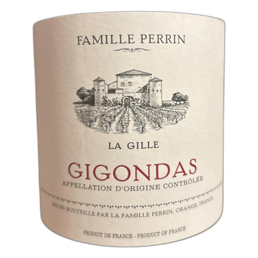 Rhônen laakso Gigondas Famille Perrin La Gille 2021