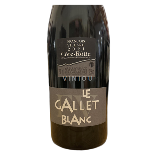 Rhônedalen Côte-rôtie François Villard Le Gallet Blanc 2021
