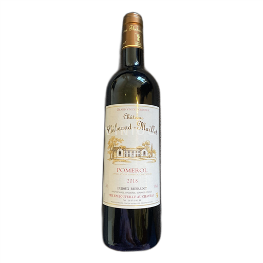 Bordeaux Pomerol Château Thibaud-Maillet 2018
