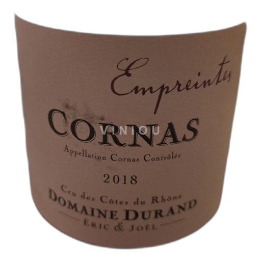 Vallée du Rhône Cornas Domaine Durand Empreintes 2018