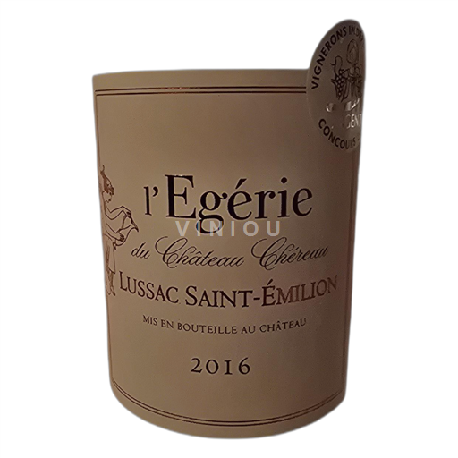 Bordeaux Lussac-Saint-Émilion Château Chéreau l'Égérie 2016