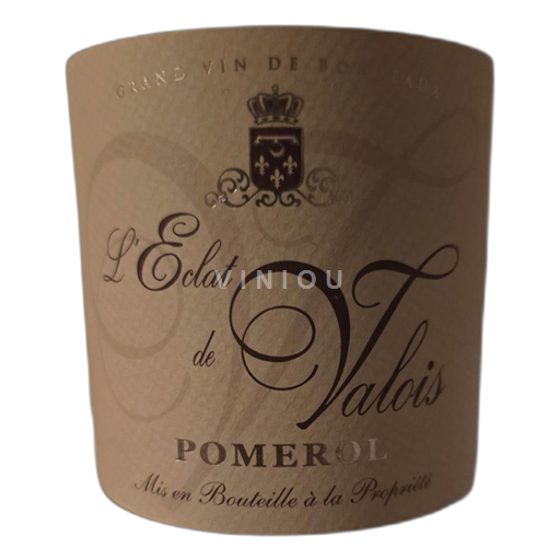 Bordeaux Pomerol L'Eclat de Valois 2018