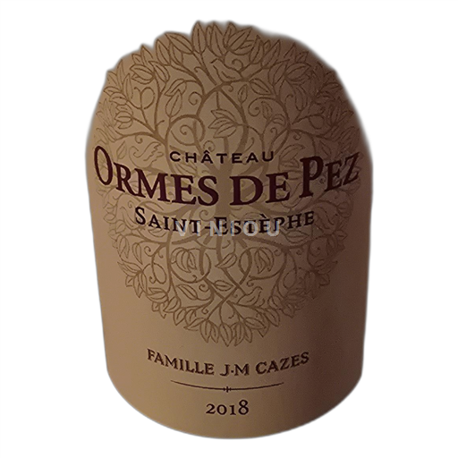 Bordeaux Saint-Estèphe Château Ormes de Pez 2018