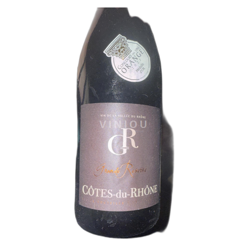 Rhônen laakso Côtes-du-rhône Grande Réserve Ei vuosikertaa