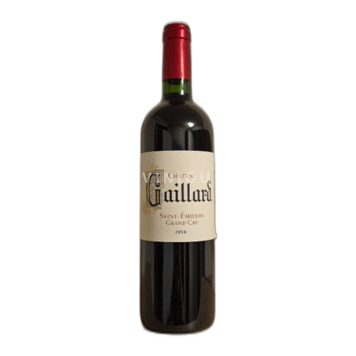 Bordeaux Saint-Émilion Château Gaillard 2016