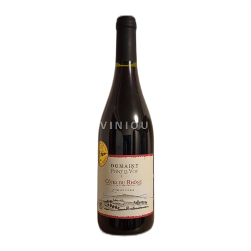 Rona dolina Côtes-du-Rhône Domaine Pont le Voy Vieilles Vignes 2021
